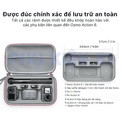Túi aMagisn đựng phụ kiện Action 6 bảo vệ chống sốc tốt kháng nước