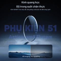 Bộ lọc Telesin CPL UV VND 2-32 cho Action 6 chuyên nghiệp có thể điều chỉnh ND