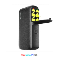 Sạc Dự Phòng Telesin Kiêm Sạc Pin Gopro 12 11 10 9 8 7 6 5 Black