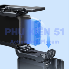 StreetGrip Kit TELESIN cho Action 6- Tay cầm hỗ trợ chụp hình đường phố nghệ thuật S6-FMS-36-TDJ