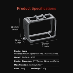 Khung Hợp Kim Telesin cho Insta360 Ace Pro / Ace Pro 2