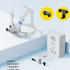 Dây đeo ngực Telesin Quick Release gắn ActionCam Gopro ,Osmo Action, Insta360 Ace Pro - Trắng