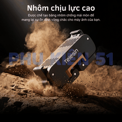 Ngàm tích hợp ren 1/4 Telesin Action 6 Nano  / Osmo 360 II tiện lợi đa năng