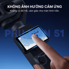 Cường lực Telesin màn hình Pocket 4 Pro bảo vệ màn hình chống trầy xước