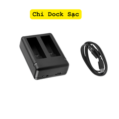 Dock sạc và Pin Insta360 Ace Ace Pro dung lượng cao thay thế pin theo máy