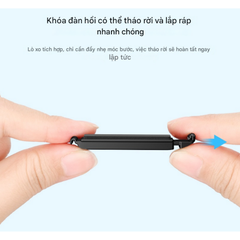 Nắp pin Insta360 Ace Pro 2 gắn dọc actioncam dễ dàng tiện lợi