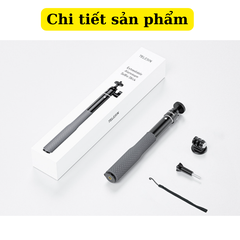 Gậy Telesin chuyên lặn biển chống rỉ sét gắn mọi Actioncam tích hợp đầu ball 360 độ Chiều dài 65cm