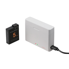 Pin 2100mAh cho Action 5 Pro 4 3 thay thế và Hộp sạc pin có đèn báo tiện lợi