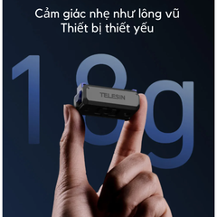 Ngàm Telesin Osmo Action 5 4 3 Osmo 360 Nano tích hợp ren 1/4 tiện lợi