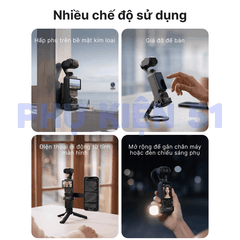 Giá đỡ Magsafe cho Pocket 3 4 4P giúp gắn điện thoại hít nam châm