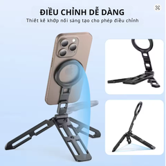 Tripod Mini Vrig MG 21 hít magsafe nhỏ gọn tiện lợi làm vlog mọi lúc