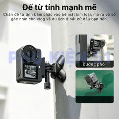 Chân đế Vrig gấp gọn Pocket 3 4 Luna siêu tiện lợi hít nam châm