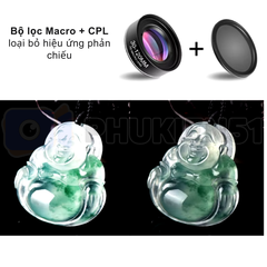 Lens Marco 30-120mm hỗ trợ điện thoại quay chụp cận cảnh gần sắc nét