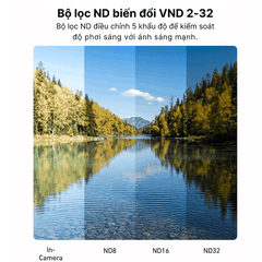 Filter Kit cho Insta360 Luna CPL+VND2-32+ Black Diffusion 1/4 kiểm soát ánh sáng