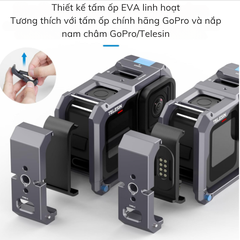 Khung hợp kim nhôm Gopro 13 12 11 10 9 Black nâng cấp tích hợp nhiều phụ kiện