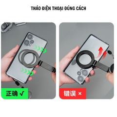 Vòng đeo cổ cao cấp Telesin hít Magsafe nam châm dành cho điện thoại