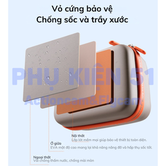 Túi Telesin đựng Action 6 cao cấp vải mềm mại bảo vệ chống sốc tốt
