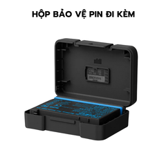 Pin For 2500mAh Insta360 X4 thay thế pin theo máy và hộp sạc rời 2 khe pin OEM