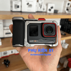 Bộ tay cầm chụp hình Insta360  Ace Pro 2 hợp kim nhôm chụp hình đường phố Xplorer Grip Kit