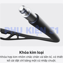 Vòng đeo cổ Telesin SE 3.0 gắn Actioncam Điện Thoại Pocket giảm đau cổ quay POV
