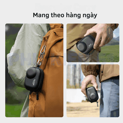 Túi Mini Telesin DJI Action 6 đựng vừa vặn bảo vệ chống sốc
