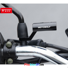 Pát Nhôm Mở Rộng CNC Gắn Chân Gương MOTOWOLF