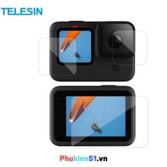 Cường Lực TELESIN Gopro 12 11 10 9 Black