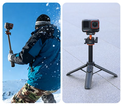 Tripod Vrig Ac 50 cho Insta360 X5 Ace Pro 2 tích hợp Remote kéo dài 55cm tiện lợi