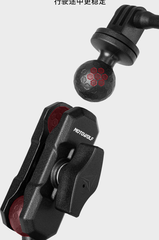Kẹp kim loại Motowolf găn Actioncam Gopro Insta360 Action