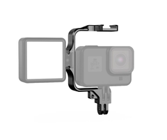 Ngàm hợp kim CNC hỗ trợ gắn mic đèn phụ kiện ActionCam Gopro