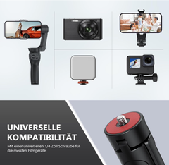 Tripod nhựa Vrig TP 05 gắn gimbal máy ảnh giá đỡ điện thoại đèn trợ sáng