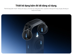 X5 Mic Windshield - Phụ kiện lọc tiếng gió ồn cho Insta360 X5