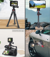 Ngàm CNC thao tác nhanh cho Actioncam Gopro Insta360 Osmo Action chắc chắn