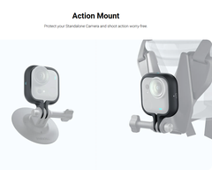 GO Ultra Action Mount - Khung hỗ trợ gắn phụ kiện cho Insta360 Go Ultra