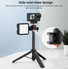 Tripod Vrig Ac 40 cho Dji Osmo Action 5 Pro 4 3 tích hợp ngàm sẵn siêu gọn gàng dễ sử dụng