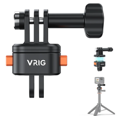 Ngàm Vrig AC 12 13 14 thao tác nhanh cho Actioncam Gopro Insta360 Osmo Action