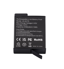 Pin 2100mAh cho Action 5 Pro 4 3 thay thế và Hộp sạc pin có đèn báo tiện lợi