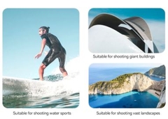 Max Lens Mod TELESIN GoPro Hero 12 11 10 9 Black - Góc quay siêu rộng FOV 155 độ