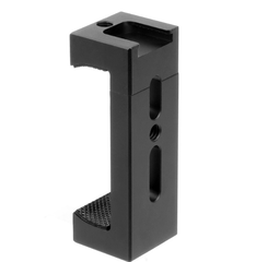 Kẹp diện thoại nhôm CNC cực kì chắc chắn hỗ trợ ốc 1/4 và 3/8