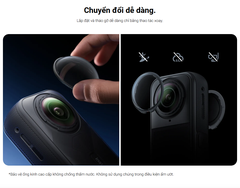 Lens Guards Insta360 X5 Standard/ Premium chống trầy xước camera nâng cao trải nghiệm