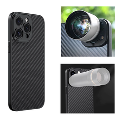 Ốp lưng Iphone tích hợp Ren 17mm hỗ trợ điện thoại gắn lens, ống kính hỗ trợ 17mm