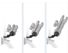 Phụ kiện Motowolf chân gương ghi đông 25mm thay thế MDL2827