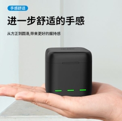 Pin Gopro 12 11 10 9 Black và Hộp sạc Telesin sạc 3 pin