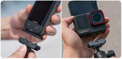 Ngàm thao tác nhanh cho Insta360 One X2 X3 X4 Ace Ace Pro/ Ace Pro 2- Quick Release Mount 2.0 - Hàng chính hãng