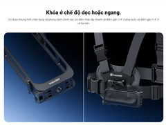 Insta360 X5 Utility Frame - Khung nhôm tiện ích cứng cáp bảo vệ camera
