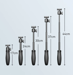 Tripod mini Telesin tích hợp ngàm Osmo 360 Action 5 4 3 tiện lợi nhỏ gọn