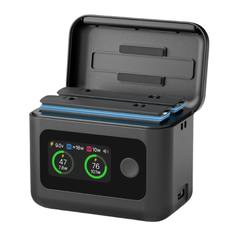 Hộp sạc nhanh Symik Insta360 X5 màn hình thông minh đủ thông số