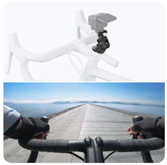 Phụ kiện gắn đầu xe đạp Insta360 X4 X3 Ace Ace Pro -  BIKE HEADSET CAP MOUNT