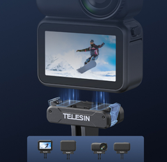 Đế nam châm TELESIN Osmo 360 Action 5 4 3 Osmo nano