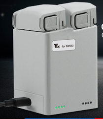 Hub sạc YX 2 khe pin DJI Mini 3 / Mini 3 pro/ Mini 4 Pro tối đa 35W 65W 2 chiều